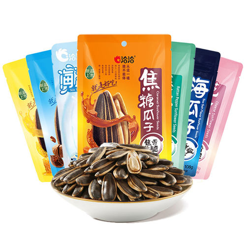 洽洽焦糖瓜子108g3袋装