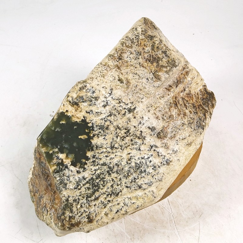 H741挥泪亏甩精品天然和田玉原石 6.52斤手镯牌子珠子料