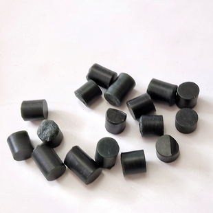 天然和田玉青玉桶珠半成品无孔,直径1.6cm