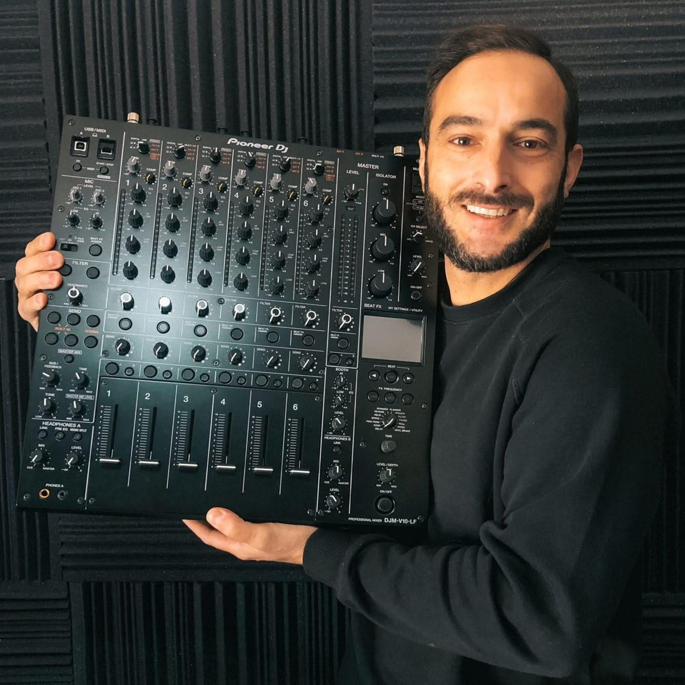 全新国行Pioneer先锋DJM-V10-LF数码DJ混音台6通道加长版本混音器