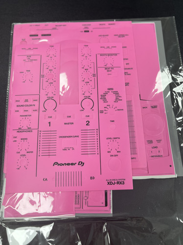 XDJ-RX3镭射炫彩先锋DJ贴膜现货