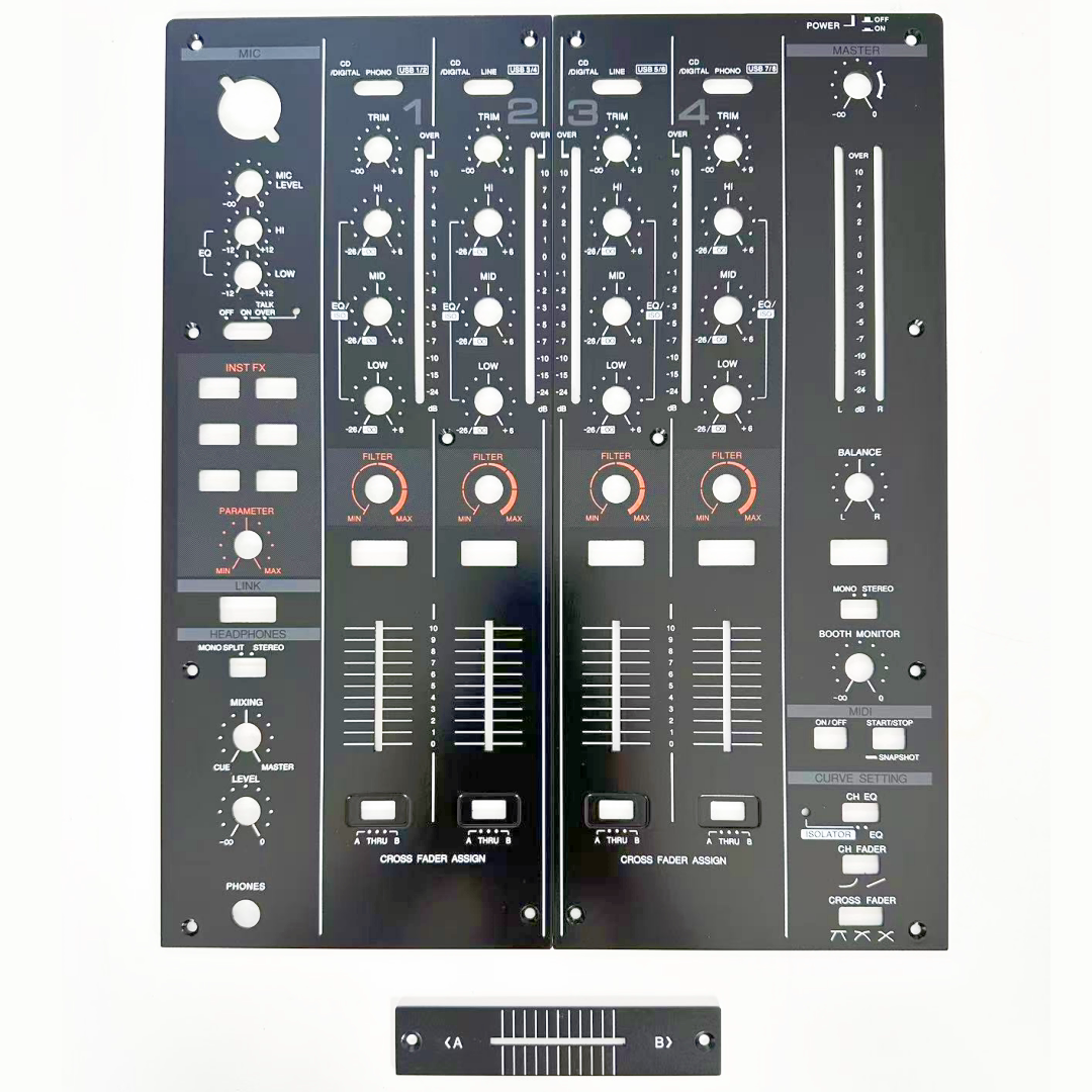 先锋面板DJM900NXS2混音台900三代2000一代二代混音台铁板非原装