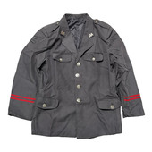 包邮 安保系统两道杠西装 领多口袋春秋单排扣工作劳保夹克外套Y865