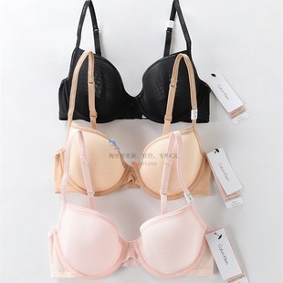 美国CK内衣透气性感透舒适女士文胸轻薄杯胸罩QF1839QF6068QF