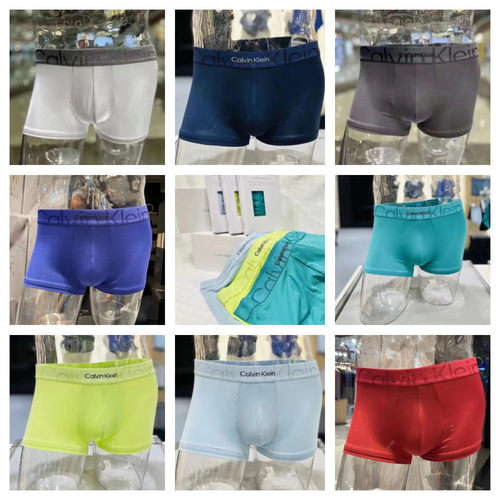 CK平角内裤柔软透气舒适
