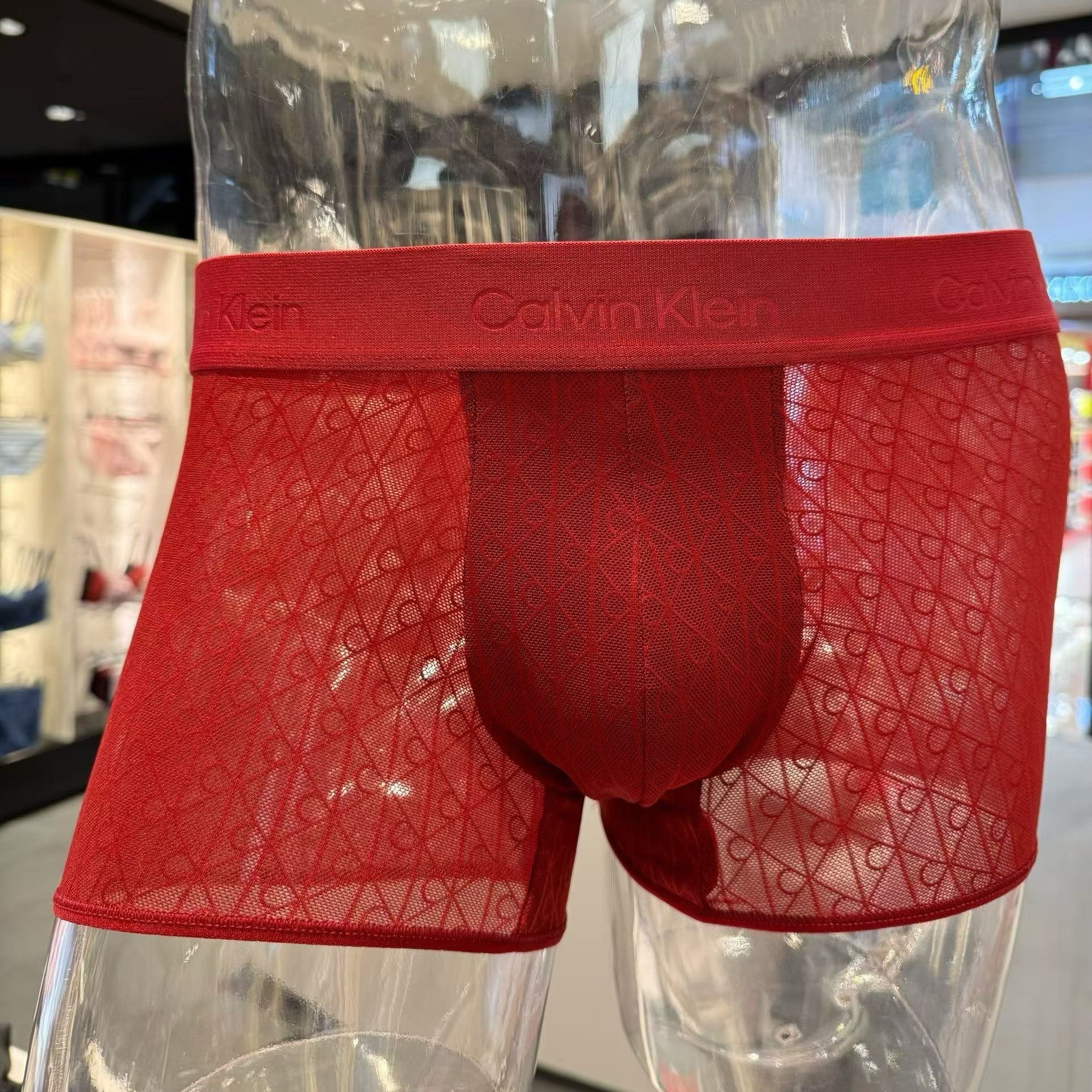 CK内衣25秋冬新款男士性感镂空蕾丝低腰防夹臀平角内裤NB4431,女士内衣/男士内衣/家居服,男平角内裤,淘宝优惠券,粉丝福利购,淘宝优惠卷