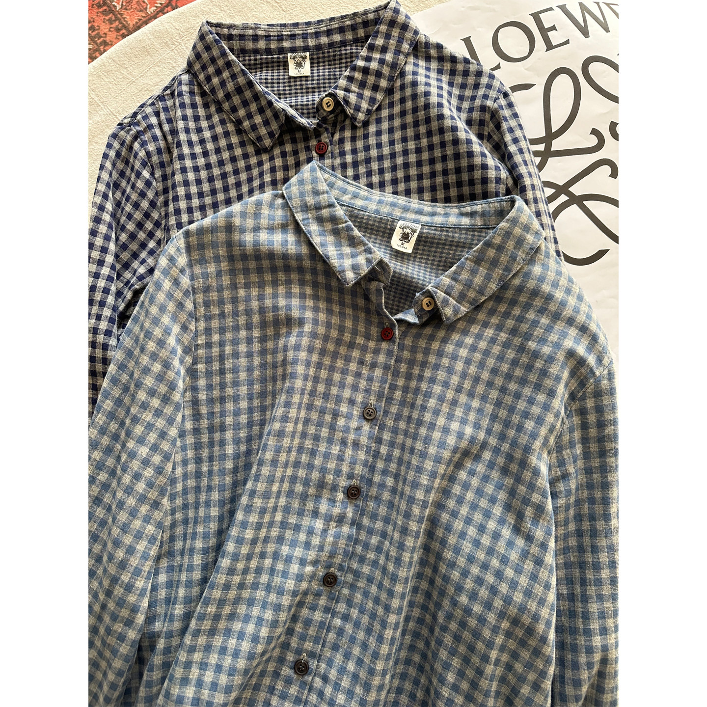 显白复古格纹磨毛棉格子衬衣女早春新款宽松显瘦叠穿加厚衬衫上衣,女装/女士精品,衬衫,淘宝优惠券,粉丝福利购,淘宝优惠卷