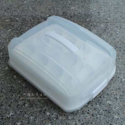 手提蛋糕盒cupcakemuffins纸杯