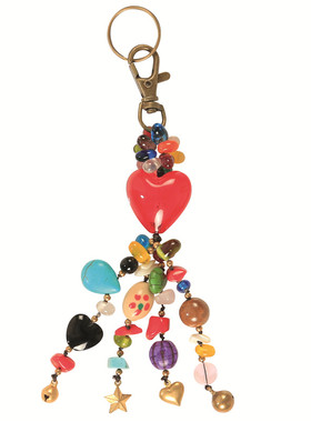 正品德国Overbeck and Friends钥匙链波西米亚风钥匙扣 德国直邮