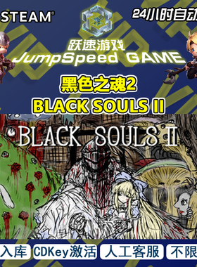 Steam游戏 黑色之魂2 BLACK SOULS II激活入库 不限区域 售后无忧