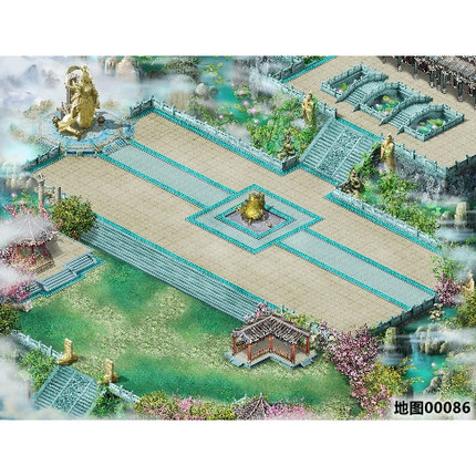 【传奇高清地图素材】map〓地砖pak格式-配小地图-送安装视频教程