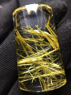 天然钛晶平安无事牌吊坠招财水晶半宝石情侣挂件男女项链礼物