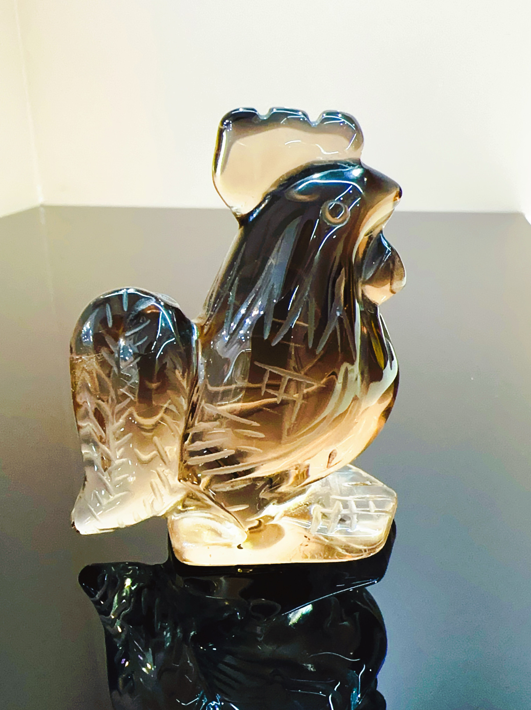 天然白水晶12十二生肖鼠牛虎兔龙蛇马羊猴鸡狗猪生日礼物属相摆件