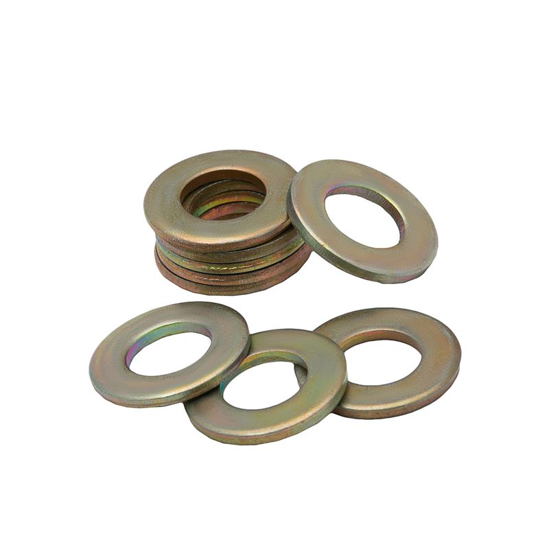 彩锌平垫圈华丝平垫片