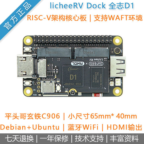 全志D1处理器RISC-V国产架
