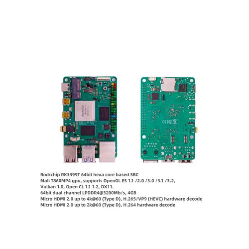 RK3399开发板兼容树莓派4B结构