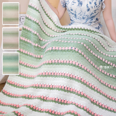 自制丁达尔郁金香毯子