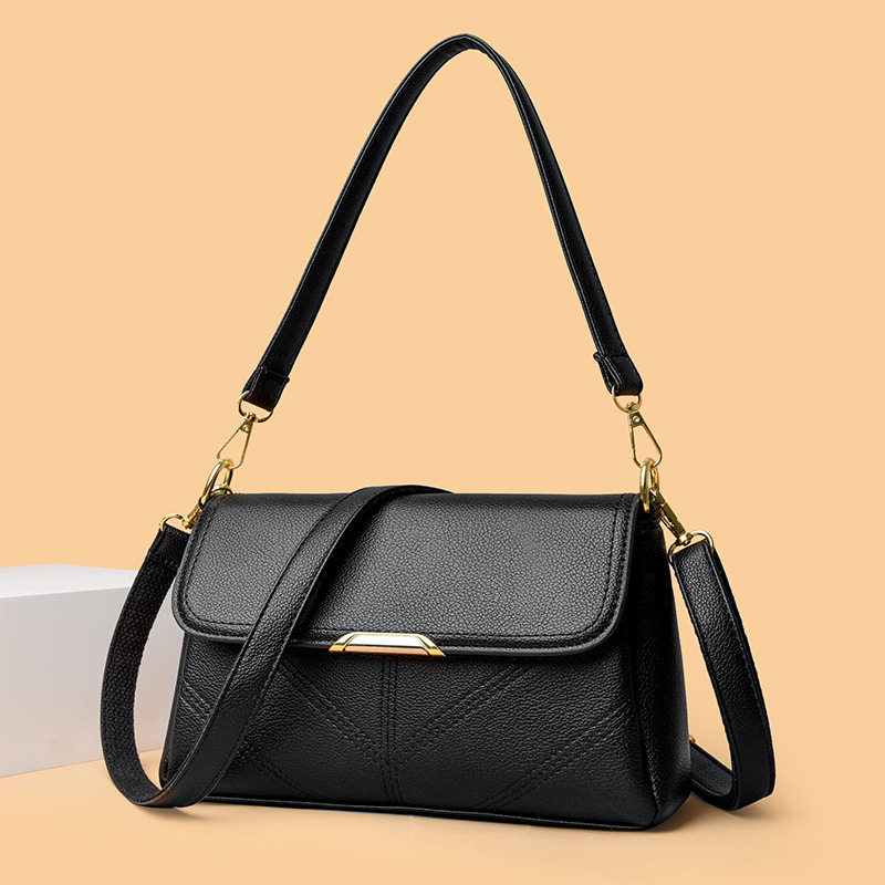 通勤女包新款2026爆款时尚气质中老年妈妈包女款大容量单肩斜挎包