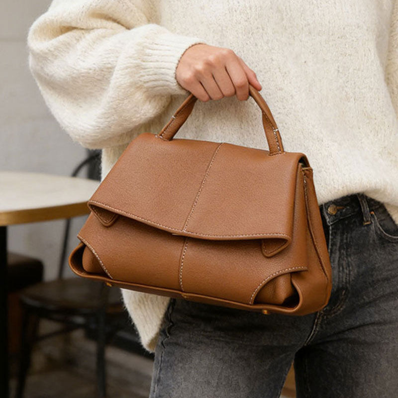 手提包新款小众设计感包包斜挎包女时尚轻奢女包高级感通勤单肩包