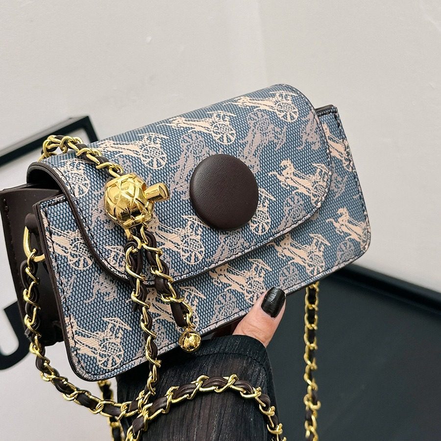 2026新款高级感小金球链条包网红女包时尚单肩包小众链条斜挎包,箱包皮具/热销女包/男包,腋下包,淘宝优惠券,粉丝福利购,淘宝优惠卷