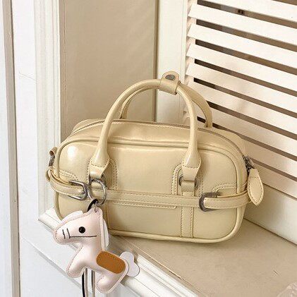 复古高级日常手提包百搭皮带扣单肩包气质时尚洋气个性潮流斜挎包