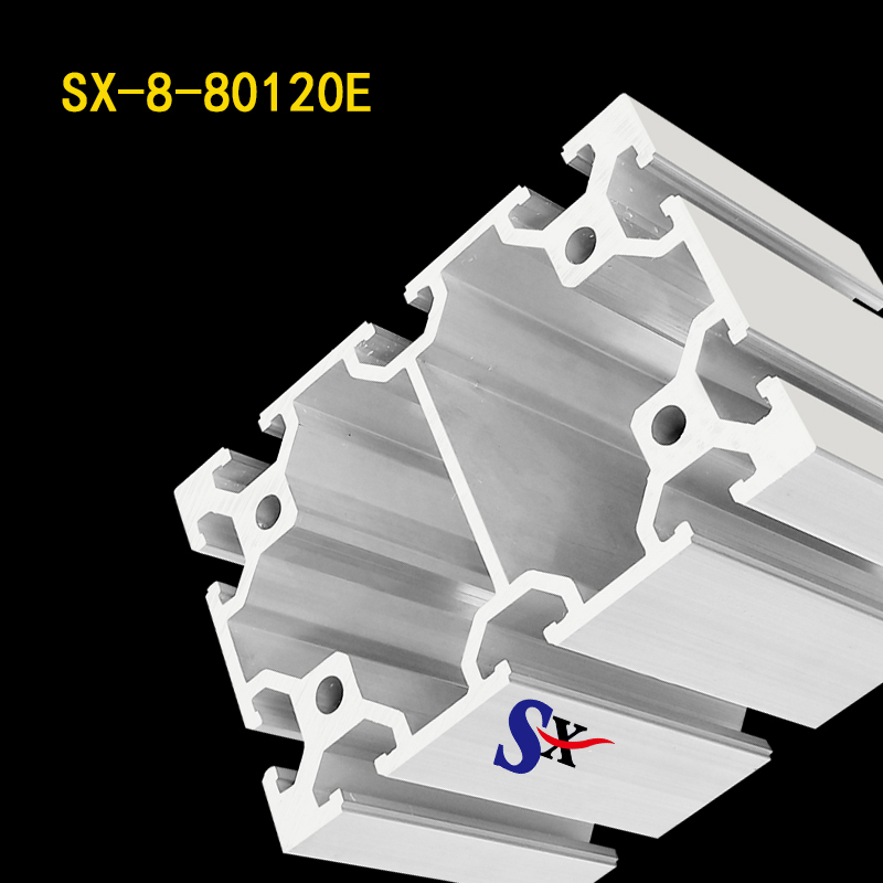铝型材铝挤压型材工业铝型材80120重型铝合金型材工业框架铝材
