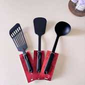 出口 2024不粘锅专用尼龙炒菜铲蝴蝶铲尼龙锅铲煎饼铲汤勺耐高温