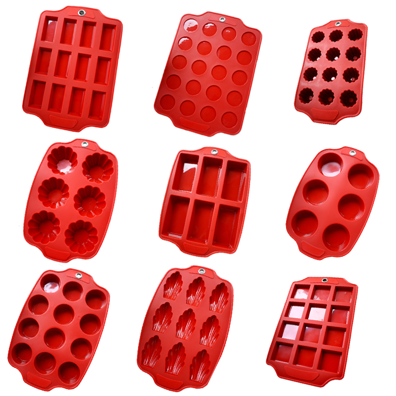 法国硅胶烘焙戚风蛋糕模具