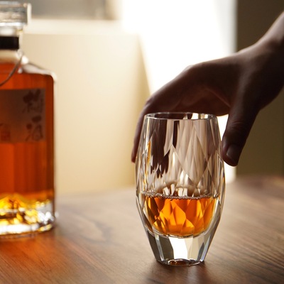 溪山切割水晶高端whisky闻香杯