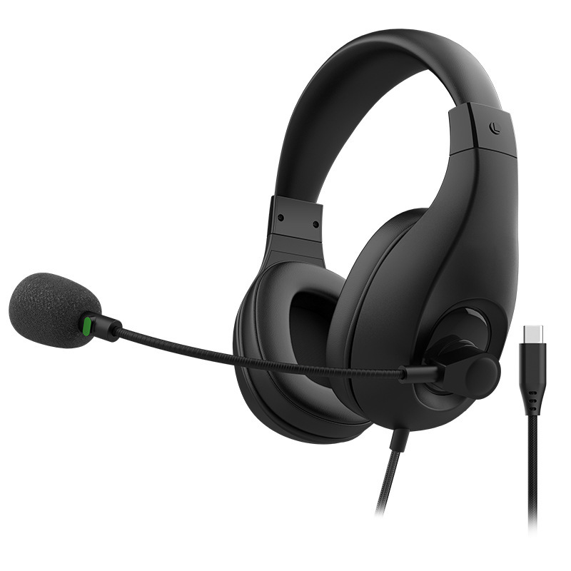 电音D310type-c接口英语口语听力耳机中考高考E听说AI自习室耳麦