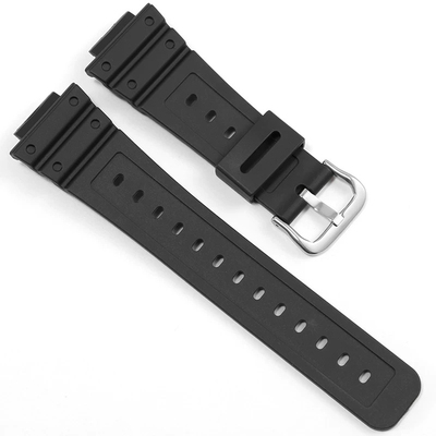 M代用卡西欧小方块表带DW-5600/G-5600/GW-B5600/GW-M5610凸口16