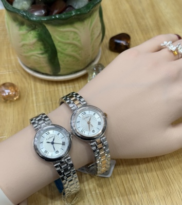 正品CADISEN卡迪森手表女表女士石英表潮流精钢防水时尚女式6183