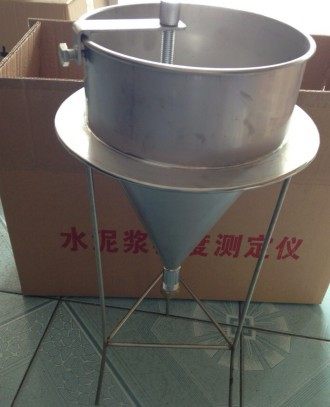标准水泥浆稠度测试仪 压浆液稠度漏斗 压浆剂流动度快速测定仪
