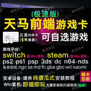天马g前端游戏三星内存卡TF卡模拟器整合包 适用安卓win掌机平板