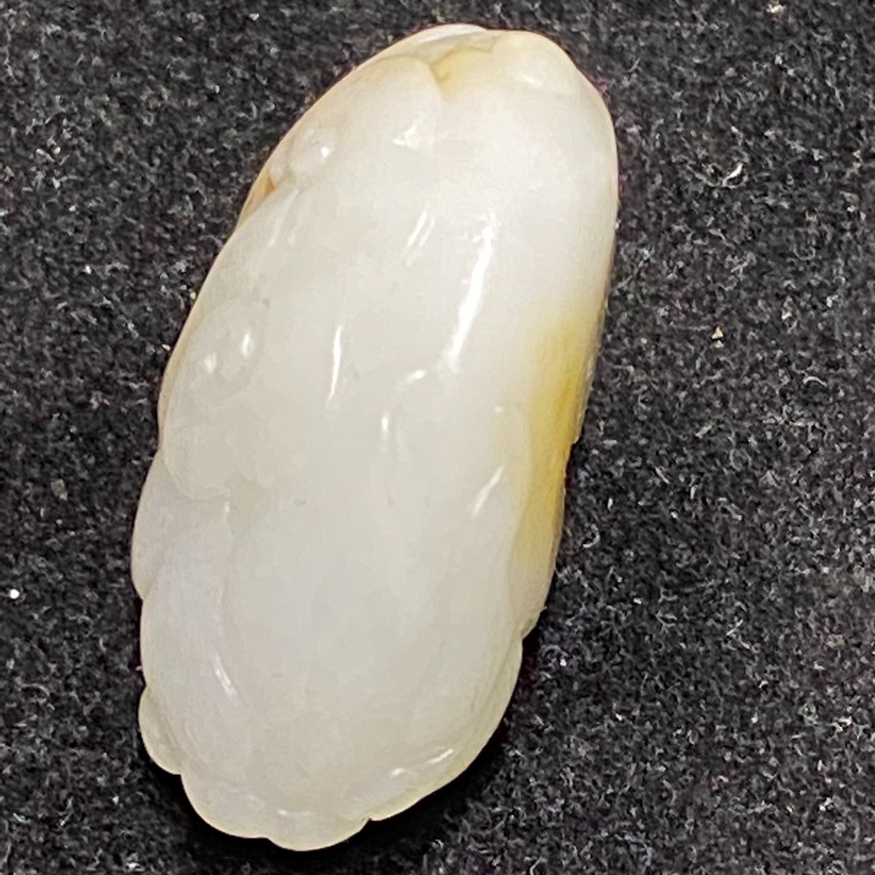 如意兔20羊脂玉和田白玉原石籽料