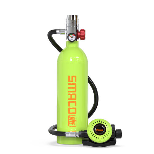SMACODIVE S400氧气瓶水肺潜水装备 户外备用潜水呼吸器