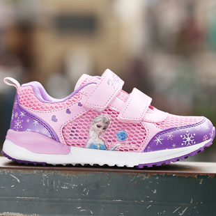 2025夏季新款单网镂空透气女孩网面中大童小儿童运动鞋轻便公主潮