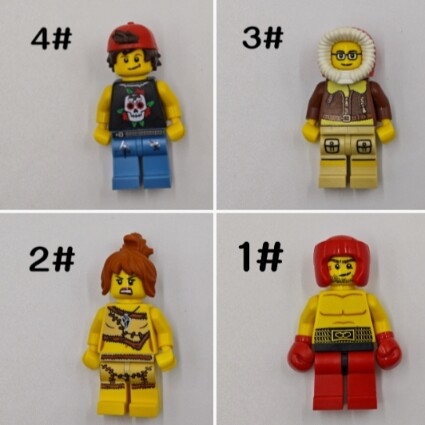 乐高 LEGO 散货 人仔 人仔配件 自由组装 拳击手