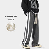 W20*P60厚控88元~月销3W~主推数据款~冬加绒加厚拼接牛仔裤潮男，男装牛仔裤，电商A249