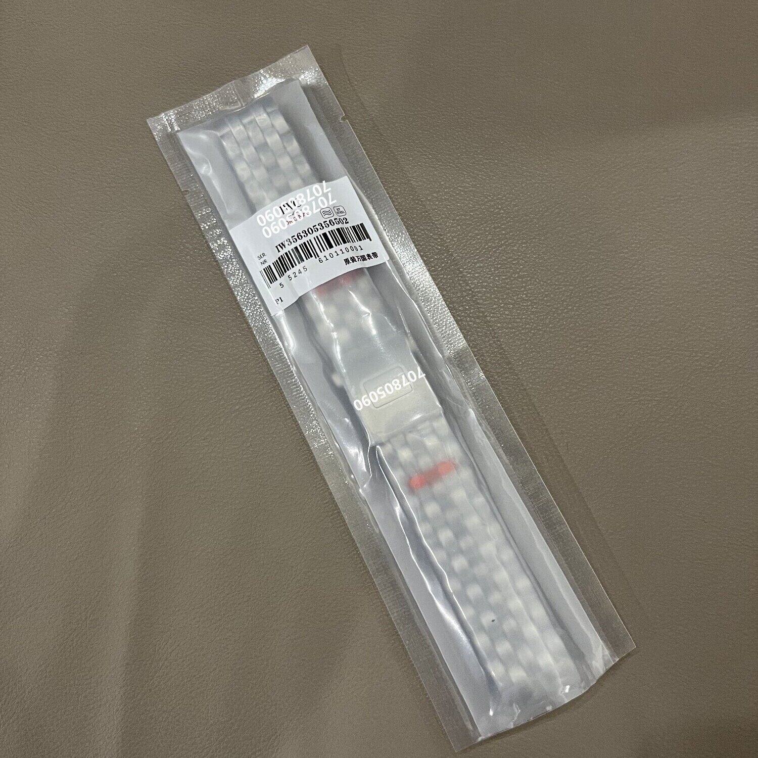 适用IWC万国飞行员手表带钢带男原装小王子马克快拆表链折叠扣20