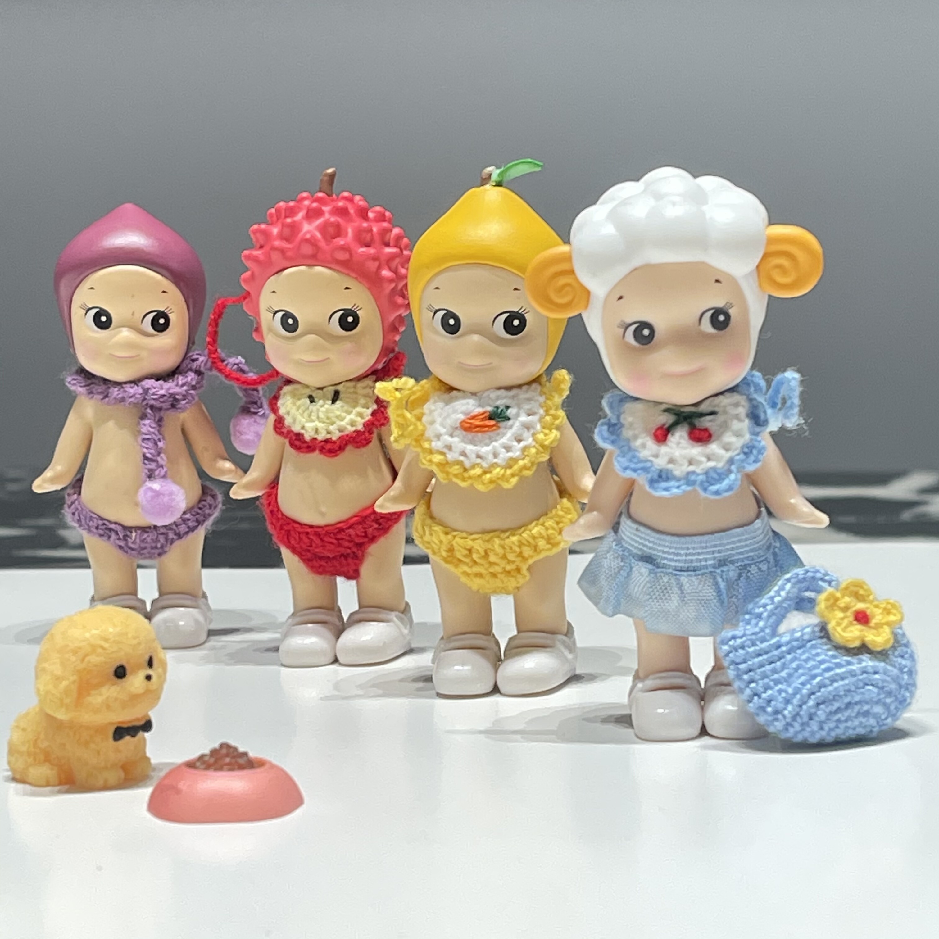 【仅娃衣】sonny angel限定套装 毛线手作丘比娃衣天使公仔配饰