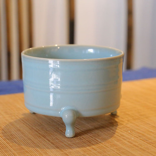 大国工匠朱文立作品玄纹尊摆件玄关汝瓷二级汝州原产地