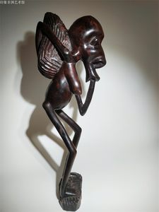 非洲乌木雕刻人物雕像印象非洲