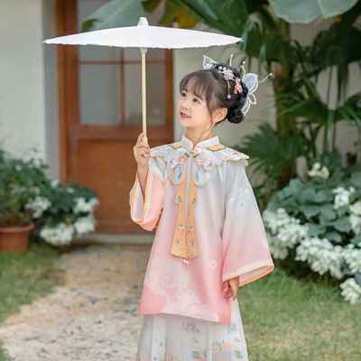明制汉服中国风刺绣民族风襦裙