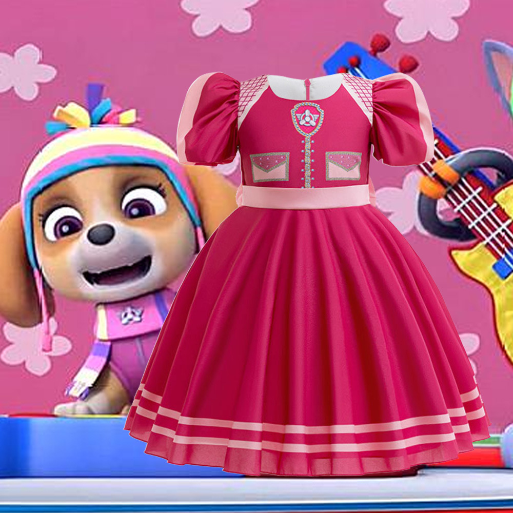 女童汪汪队天天公主裙角色扮演服