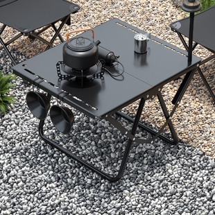 露营桌椅户外可折叠式夜市摆摊专用小桌子便携式餐桌野营蛋卷方桌