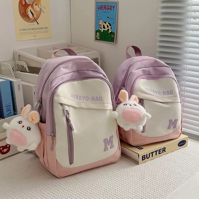 儿童研学出游小背包女孩外出旅游双肩包春游旅行中小学生补课书包