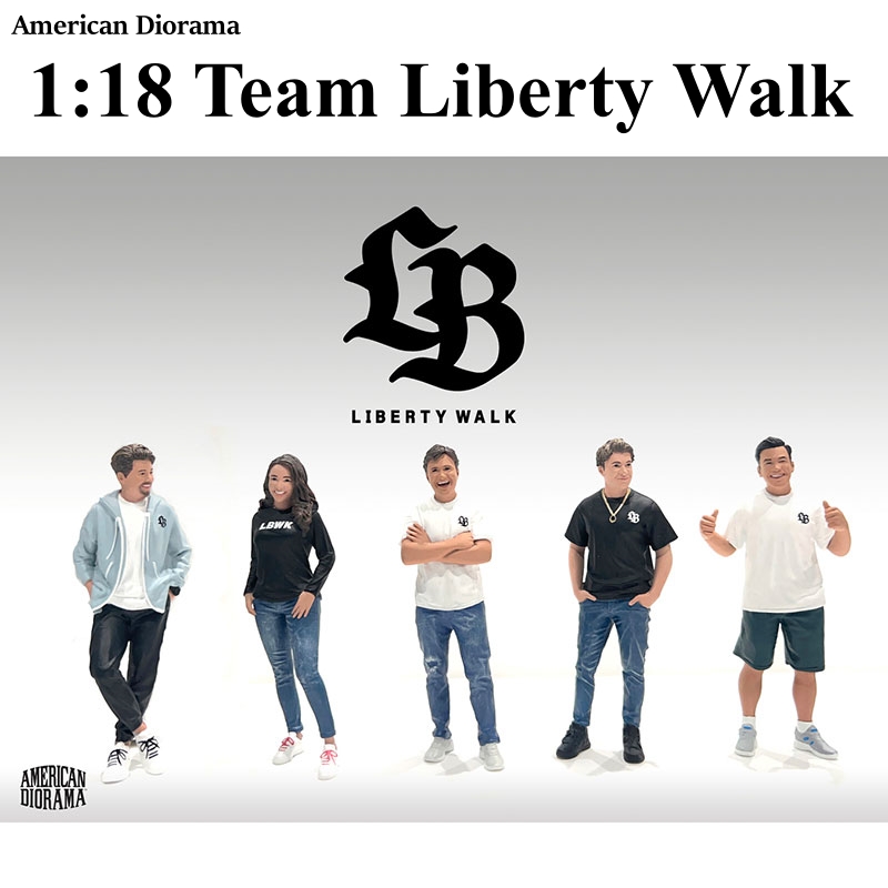 American Diorama AD 1:18LB Team Libe