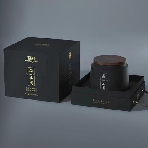 羊楼洞青砖茶品三国10年陈老青茶礼盒装黑茶叶湖北赤壁赵李桥茶砖