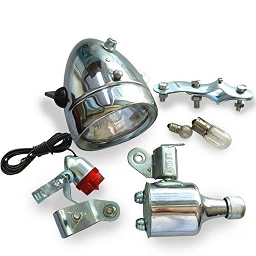 磨电灯复古前灯USB充电前灯喇叭